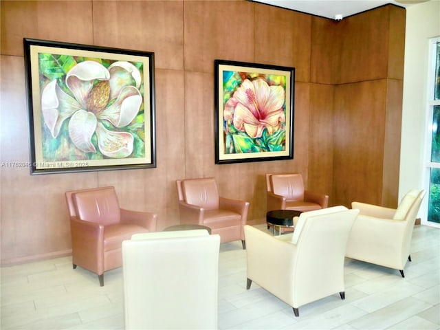 view of community lobby