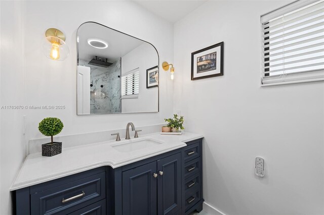 2395 SE 6th St, Pompano Beach, FL 33062 - bathroom with vanity and walk in shower