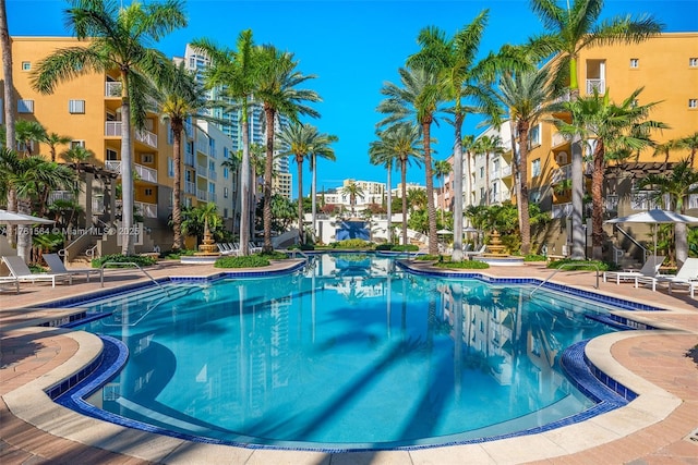 view of swimming pool