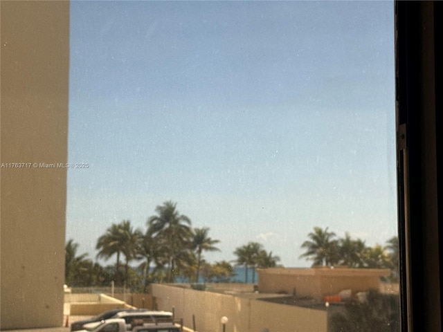 view of water feature