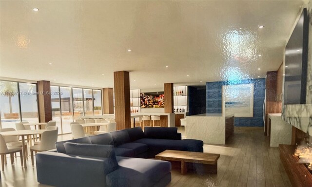 view of community lobby