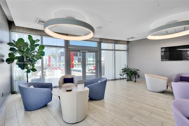 1100 S Miami Ave Unit 1103, Miami, FL 33130 - lobby featuring a wall of windows