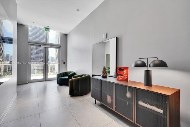1100 S Miami Ave Unit 1103, Miami, FL 33130 - common area with a high ceiling and a city view