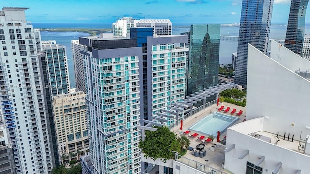 1100 S Miami Ave Unit 1103, Miami, FL 33130 - city view featuring a large body of water