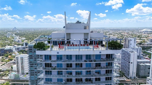 1100 S Miami Ave Unit 1103, Miami, FL 33130 - view of building exterior with a view of city