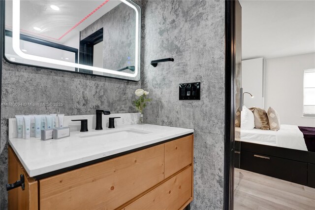 619 Euclid Ave Unit 1B, Miami Beach, FL 33139 - bathroom featuring vanity and ensuite bath