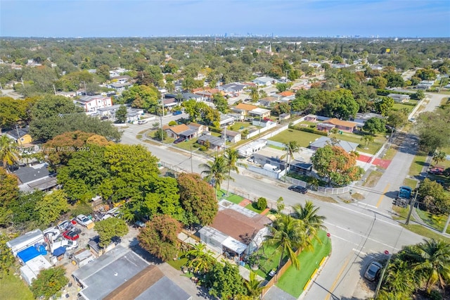 bird's eye view featuring a residential view