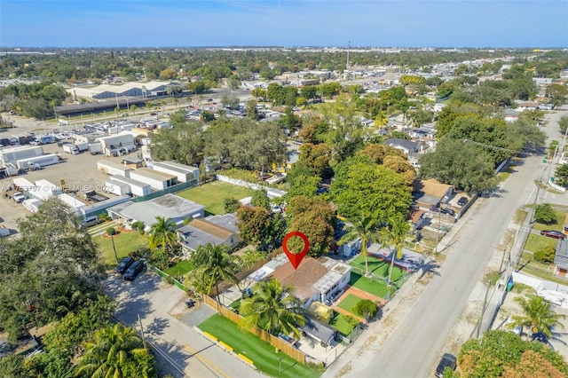 birds eye view of property featuring a residential view