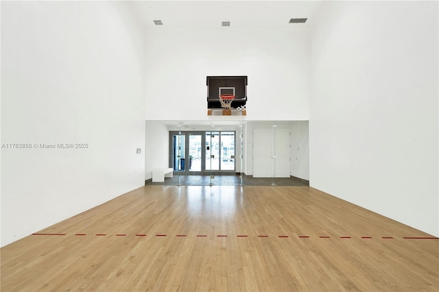 view of basketball court