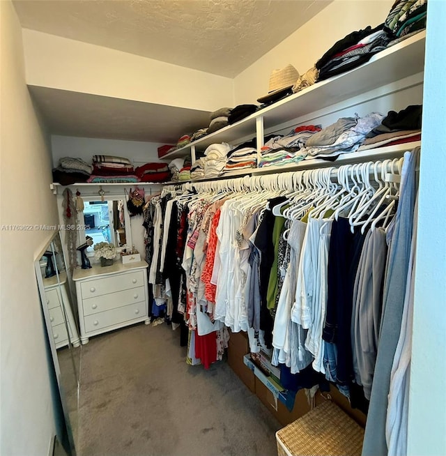 2451 Brickell Ave Unit 20N, Miami, FL 33129 - spacious closet featuring carpet flooring