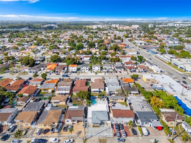 drone / aerial view featuring a residential view