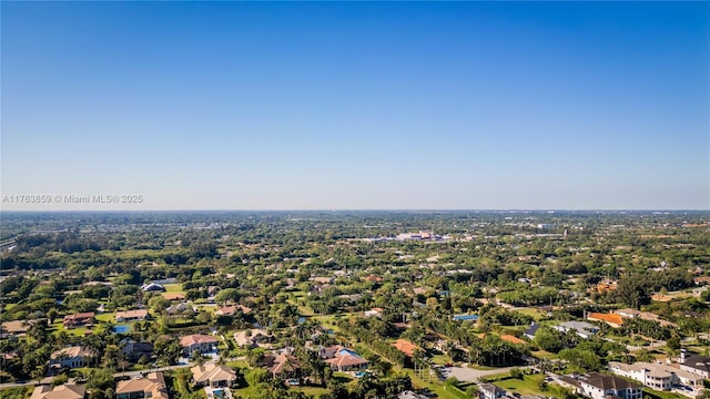 birds eye view of property featuring a residential view