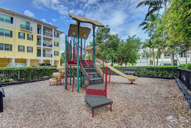 view of community playground