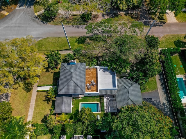 aerial view