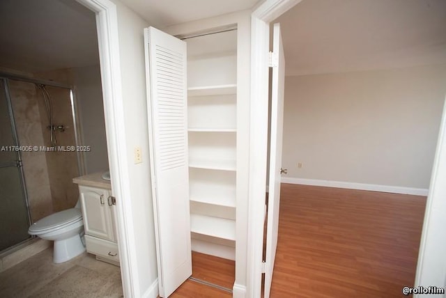 view of closet