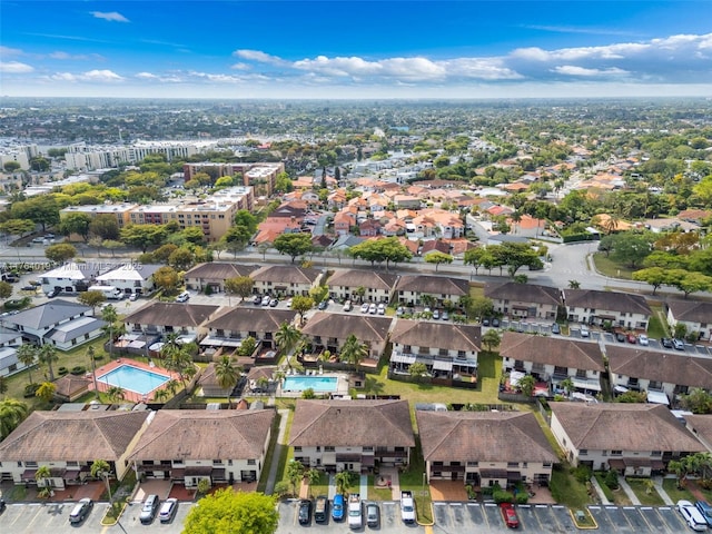 birds eye view of property featuring a residential view