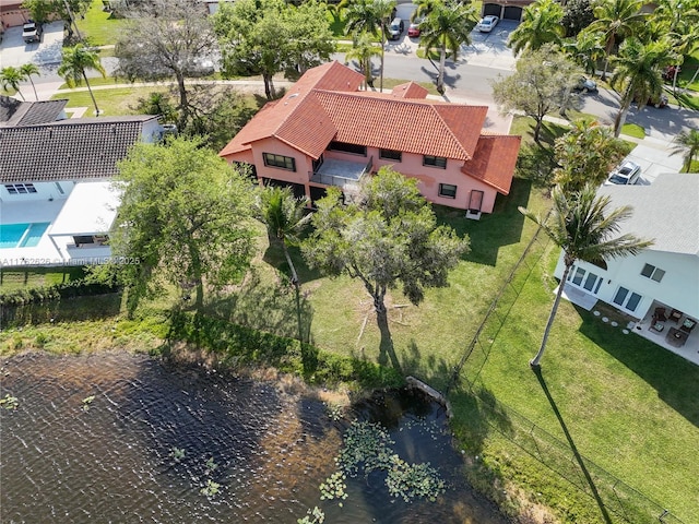 221 NW 201st Ave, Pembroke Pines, FL 33029 - view from above of property with a pool area