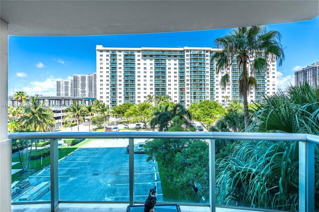 19380 Collins Ave Unit 307, Sunny Isles Beach, FL 33160 - balcony with a view of city