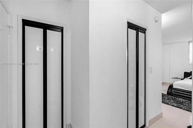 19380 Collins Ave Unit 307, Sunny Isles Beach, FL 33160 - hallway with tile patterned floors
