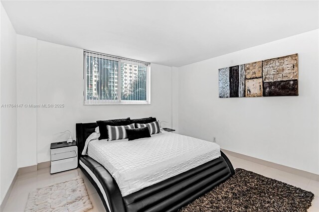 19380 Collins Ave Unit 307, Sunny Isles Beach, FL 33160 - bedroom featuring light tile patterned floors