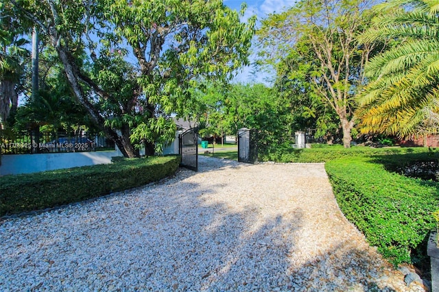 exterior space featuring fence