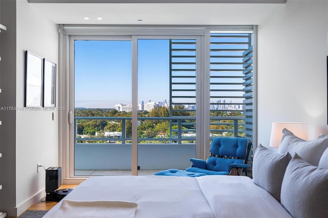 4701 N Meridian Ave Unit 603, Miami Beach, FL 33140 - bedroom featuring a city view