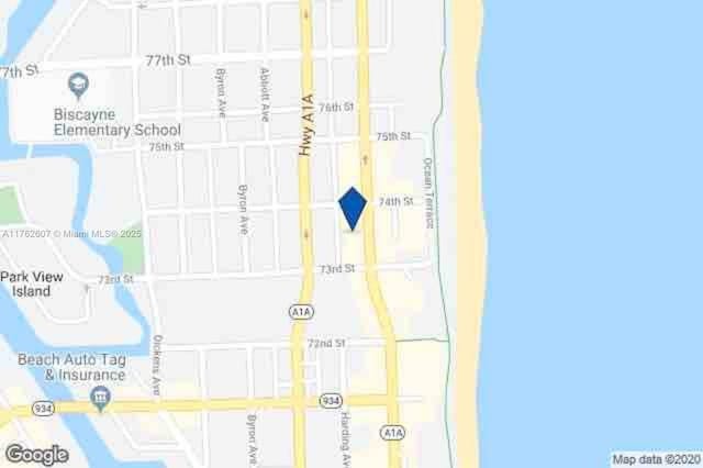 7326 Collins Ave Unit 207, Miami Beach, FL 33141 - map / location