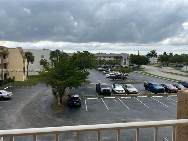 view of uncovered parking lot