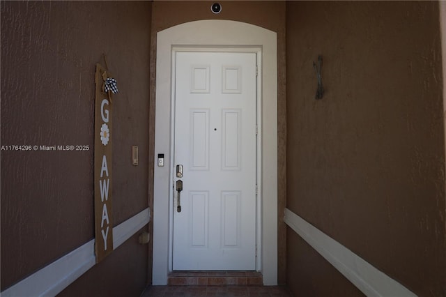 view of entrance to property