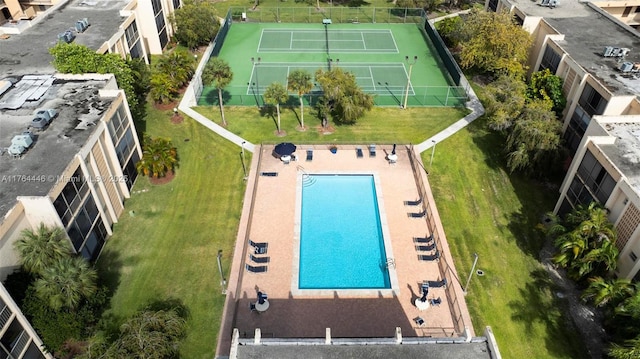 aerial view