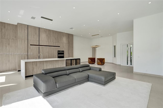 3234 SW 53rd Ct, Hollywood, FL 33312 - living room with recessed lighting