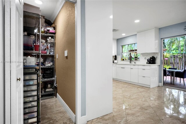 13021 NW 11th Ter, Miami, FL 33182 - interior space with a sink and visible vents