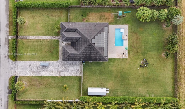 drone / aerial view