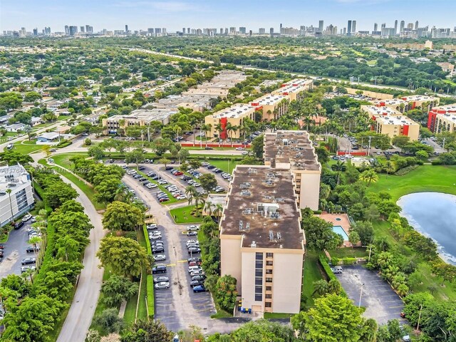 900 NE 195th St Unit 504, Miami, FL 33179 - birds eye view of property with a city view