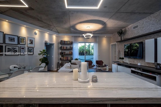 kitchen with visible vents