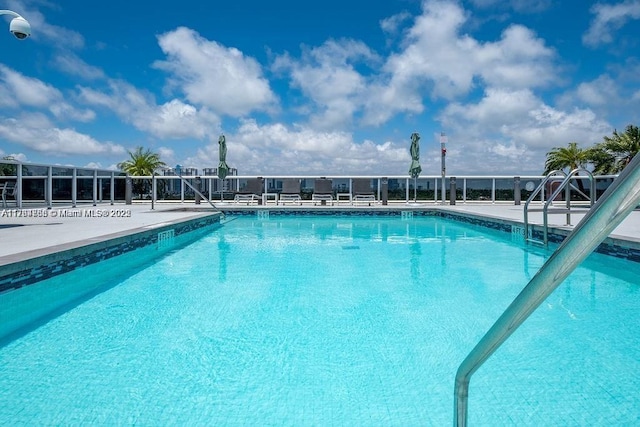 view of community pool