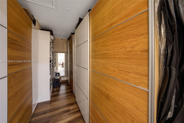 9835 NW 86th Ter, Doral, FL 33178 - hall with dark wood finished floors