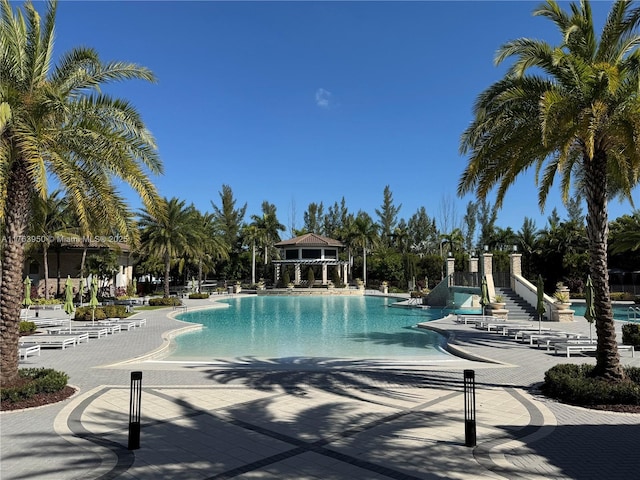 9835 NW 86th Ter, Doral, FL 33178 - drone / aerial view with a residential view