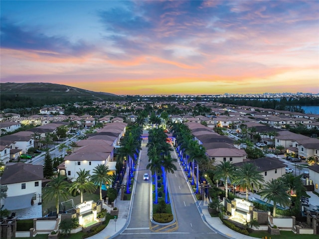 9835 NW 86th Ter, Doral, FL 33178 - aerial view with a residential view and a mountain view
