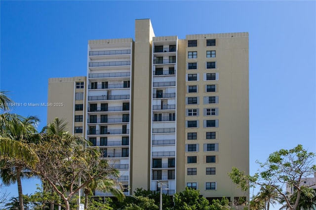 view of property
