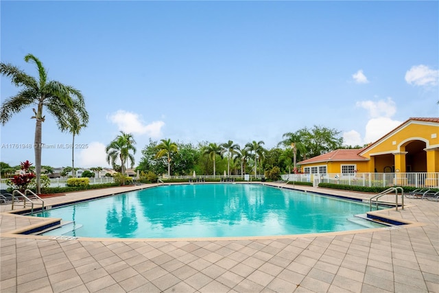 4261 SW 126th Ave, Miramar, FL 33027 - community pool featuring a patio