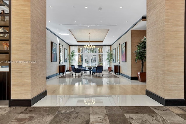 view of building lobby