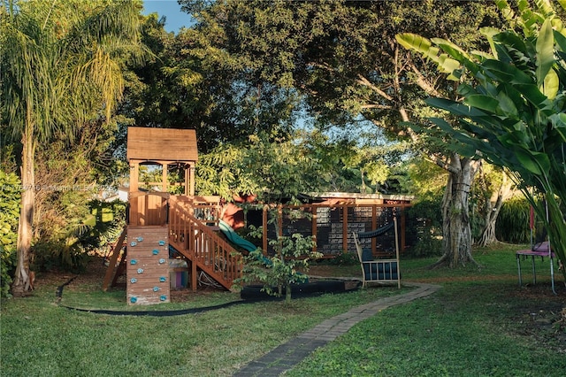 12301 SW 107th Ave, Miami, FL 33176 - view of play area with a yard