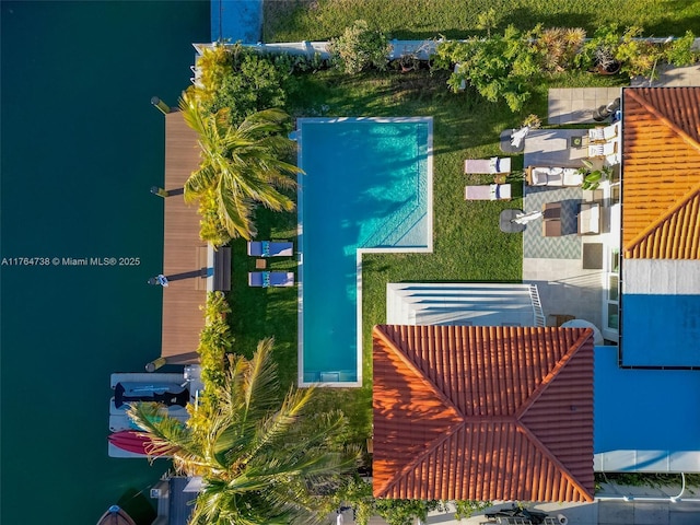 drone / aerial view