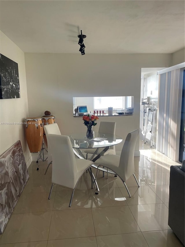 view of dining space