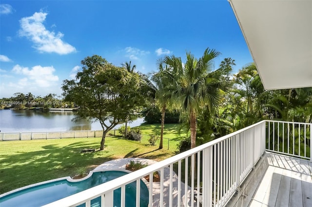 13575 SW 72nd Ave, Pinecrest, FL 33156 - balcony with a water view