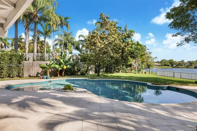 13575 SW 72nd Ave, Pinecrest, FL 33156 - view of pool with a patio area