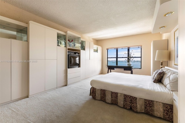 1800 NE 114th St Unit Ph06, Miami, FL 33181 - bedroom featuring a textured ceiling and light carpet