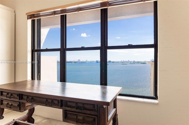 1800 NE 114th St Unit Ph06, Miami, FL 33181 - dining room with a wealth of natural light and a water view