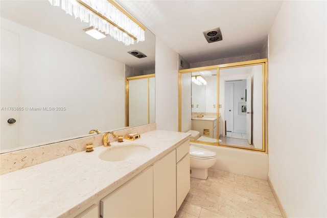 1800 NE 114th St Unit Ph06, Miami, FL 33181 - full bath featuring vanity, toilet, and visible vents